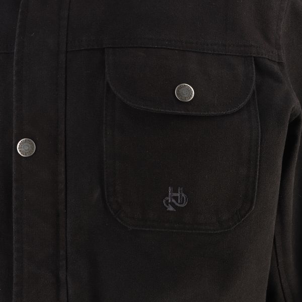 Helstons Detroit Canvas Black