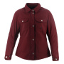Motorcycle Coats Helstons Detroit Girl Canvas Bordeaux