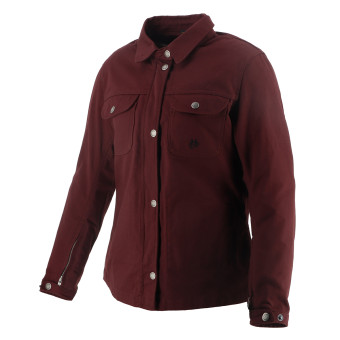Helstons Detroit Girl Canvas Bordeaux