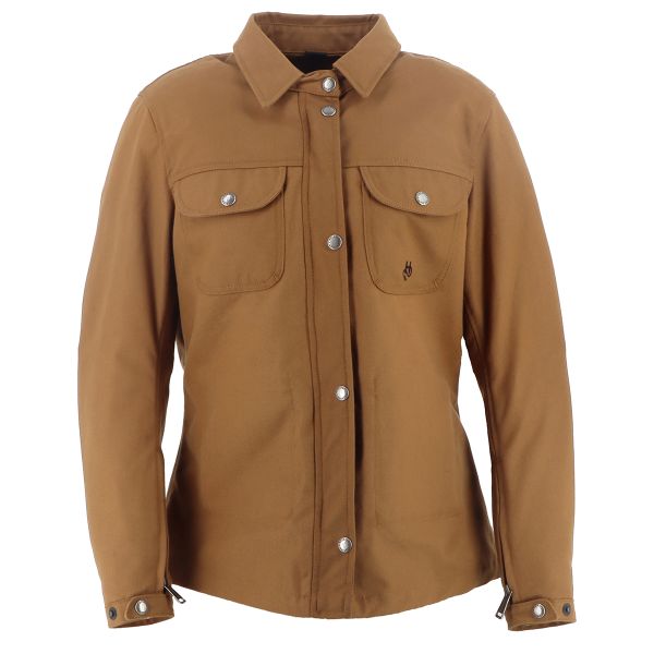 Motorcycle Coats Helstons Detroit Girl Canvas Kraft