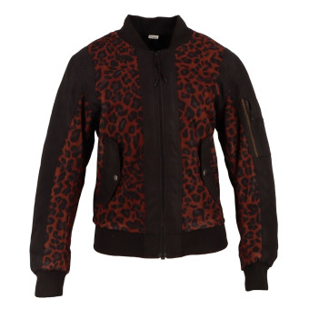 Motorcycle Jackets Helstons Elisa Air Mesh Black Leopard