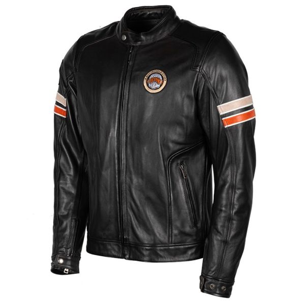 Helstons Elron Leather Rag Brown