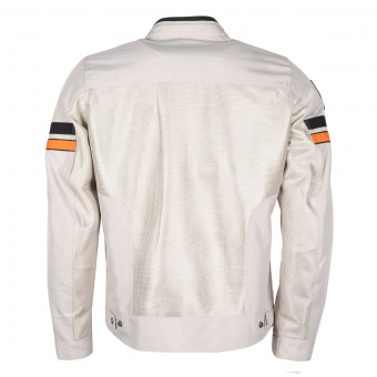 Helstons Elron Mesh Silver Black Orange