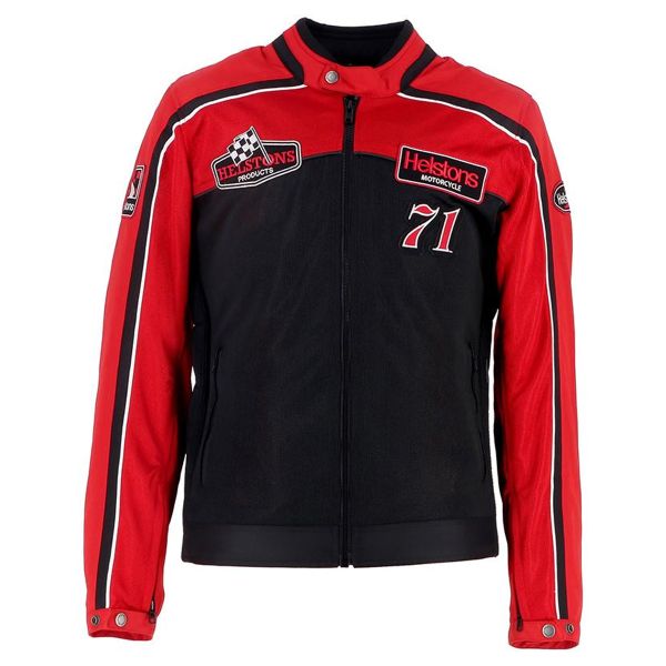 Motorcycle Jackets Helstons Formula Sport Air Red Black