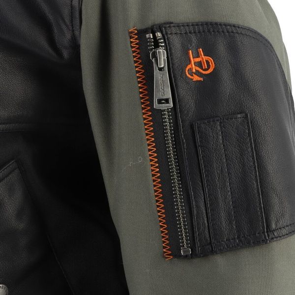 Helstons H Bomb Lady Black Khaki