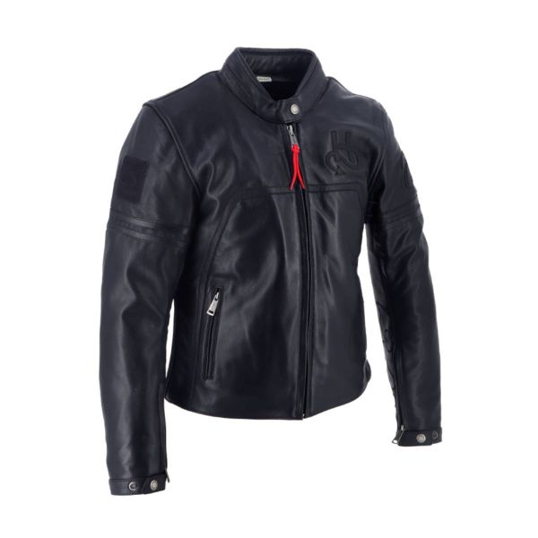 Motorcycle Jackets Helstons Indiana Leather Black Motorcycle Jackets Helstons Indiana Leather Black