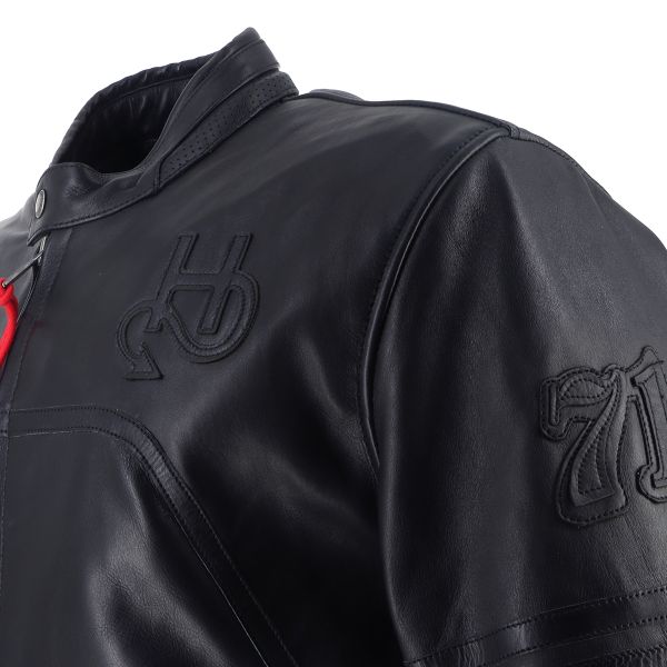 Helstons Indianapolis Leather Black