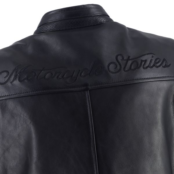 Helstons Indianapolis Leather Black