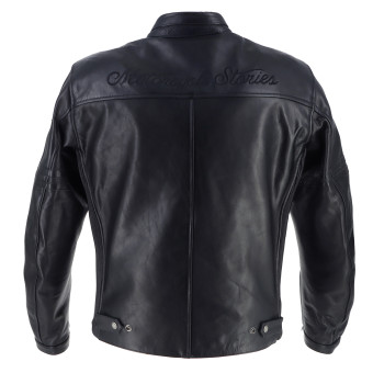 Helstons Indianapolis Leather Black