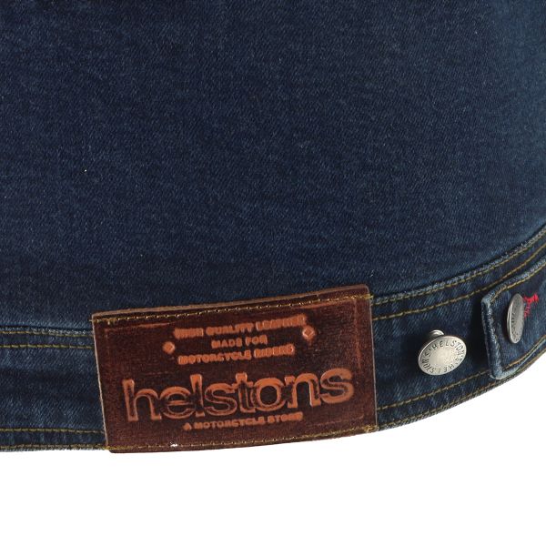 Helstons James Denim Blue Dirty