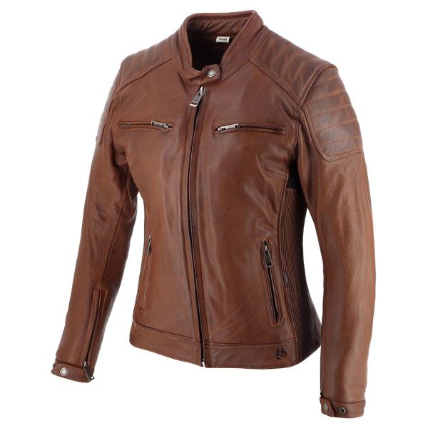 Helstons Jody Leather Soft Tan Ciré