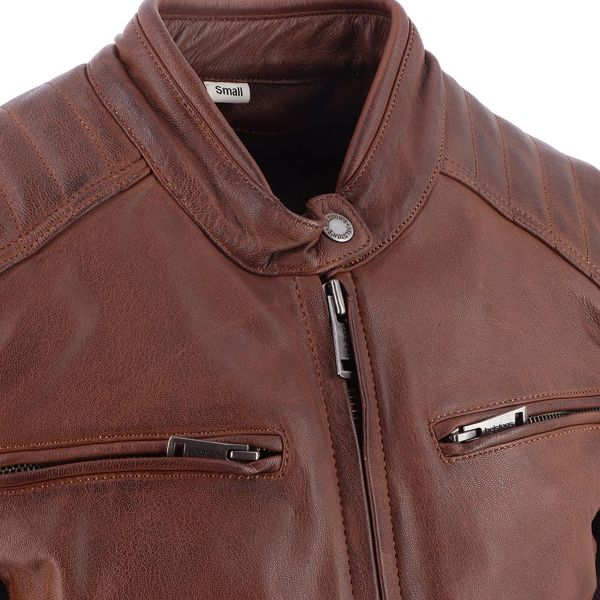 Helstons Jody Leather Soft Tan Ciré