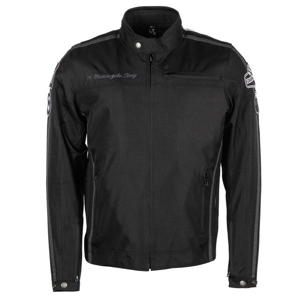 Motorcycle Jackets Helstons King Textile Black Motorcycle Jackets Helstons King Textile Black