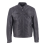 Motorcycle Jackets Helstons Missile Leather Black
