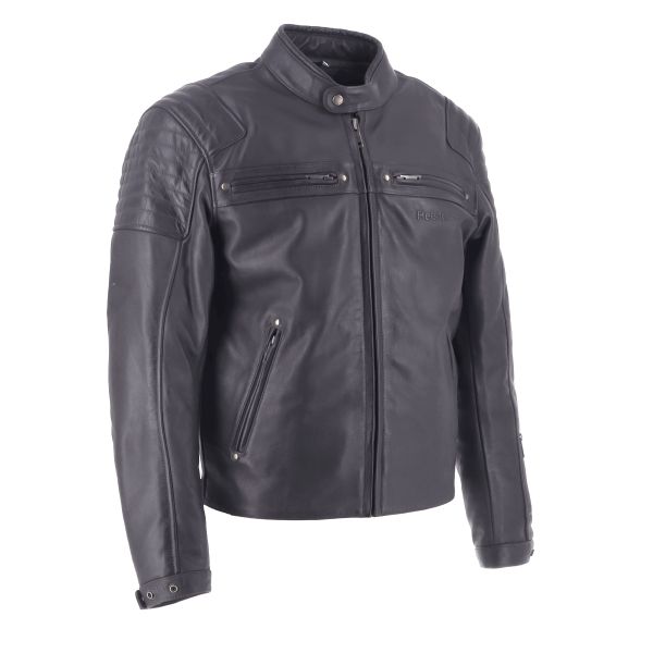 Helstons Missile Leather Black