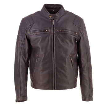 Motorcycle Jackets Helstons Missile Leather Brown