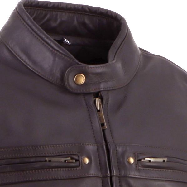 Helstons Missile Leather Brown
