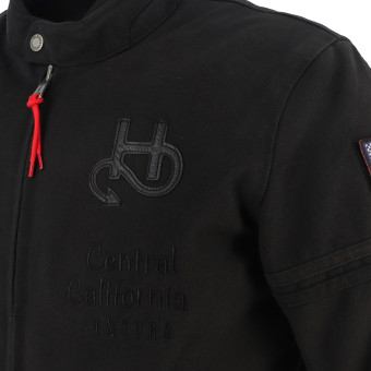 Helstons Nashville Canvas Black