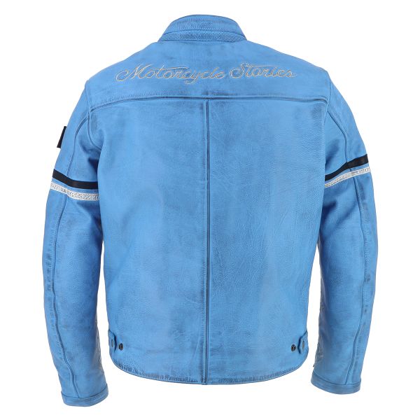 Helstons Nashville Leather Bleu Ciel