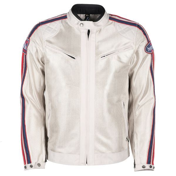 Motorcycle jacket Helstons Pace Air Silver in stock | iCasque.co.uk
