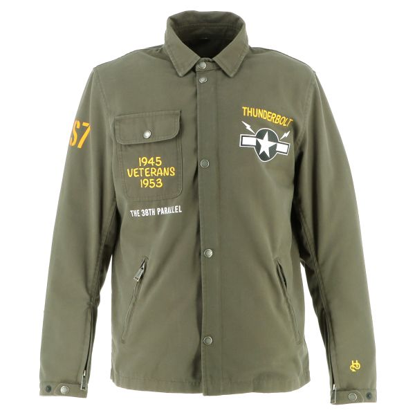 Motorcycle Jackets Helstons Patriot Canvas Khaki