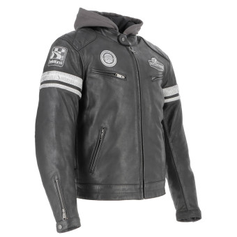 Helstons Riposte Leather Buffalo Black