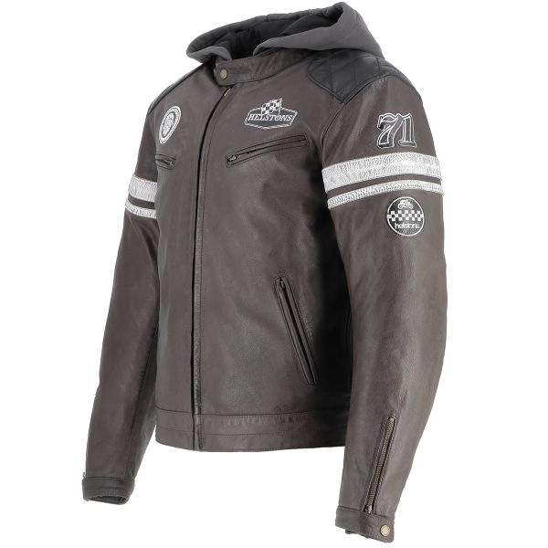 Helstons Riposte Leather Buffalo Brown