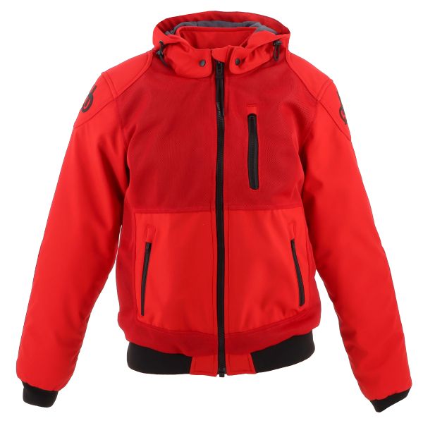 Motorcycle Jackets Helstons Softy Air Lady Mesh Red