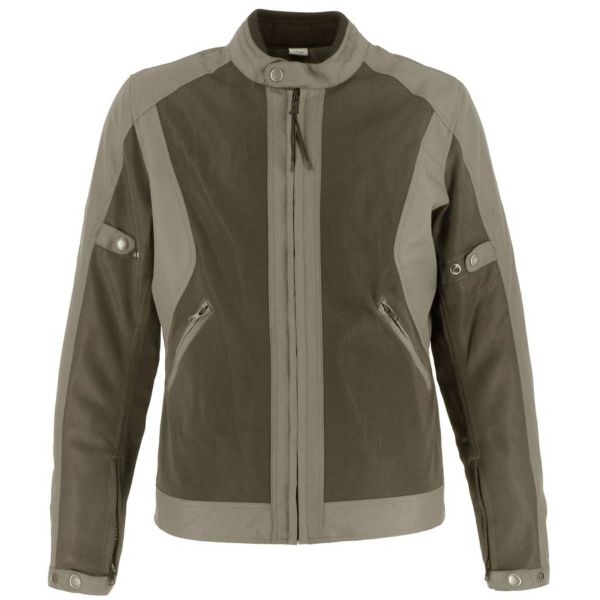 Motorcycle Jackets Helstons Stoner Evo Air Men Mesh Khaki