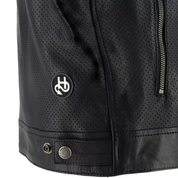 Helstons Urban Air Leather Black