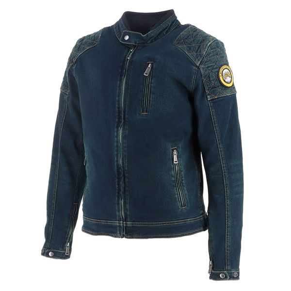 Motorcycle Jackets Helstons Urban Blue Dirty
