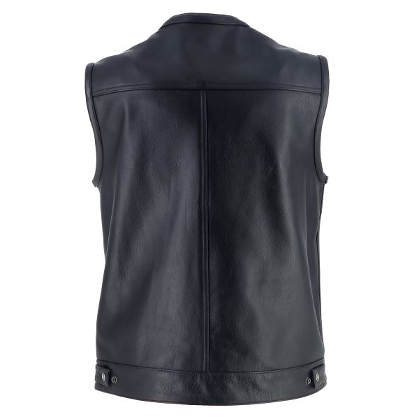 Helstons West Leather Black