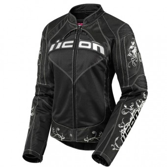 Motorcycle Jackets ICON Contra Speed Queen Black