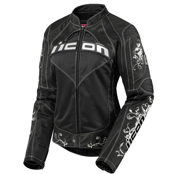 Motorcycle Jackets ICON Contra Speed Queen Black