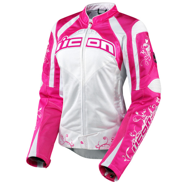 Motorcycle Jackets ICON Contra Speed Queen Pink