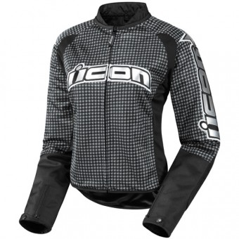 Motorcycle Jackets ICON Hooligan 2 Glam Black