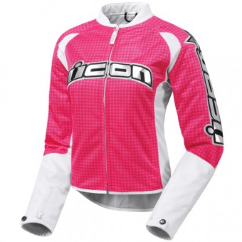 Motorcycle Jackets ICON Hooligan 2 Glam Pink