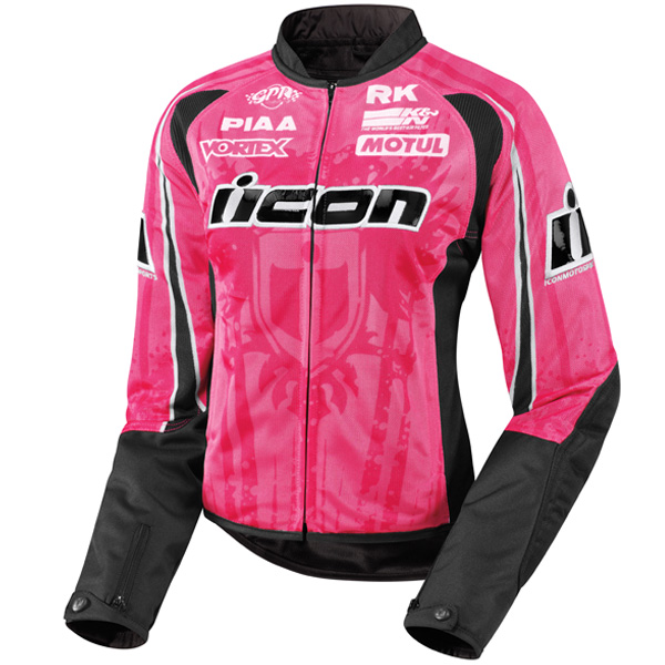 Motorcycle Jackets ICON Hooligan 2 Threshold Pink