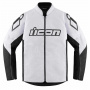 Motorcycle Jackets ICON Hooligan CE White
