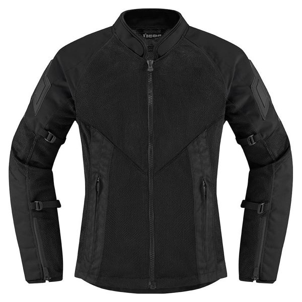Motorcycle Jackets ICON Mesh AF Woman Black Motorcycle Jackets ICON Mesh AF Woman Black