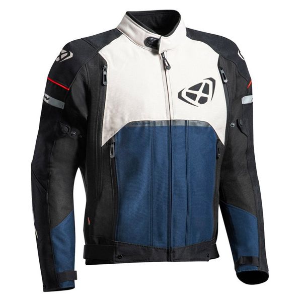 Motorcycle Jackets Ixon Allroad Grege Navy Black