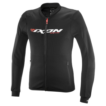 Motorcycle Jackets Ixon Arma Black White Bright Red