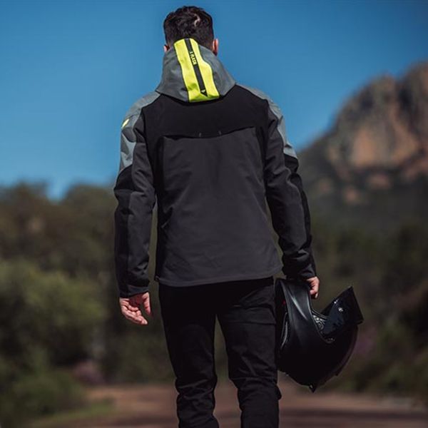 Ixon Burning Anthracite Black Bright Red