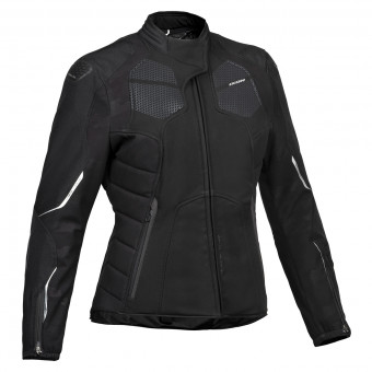 Motorcycle Jackets Ixon Cell Lady Black Silver
