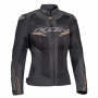 Motorcycle Jackets Ixon Draco Lady Anthracite Black Gold