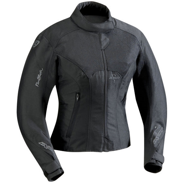 Motorcycle Jackets Ixon Flora Black Silver