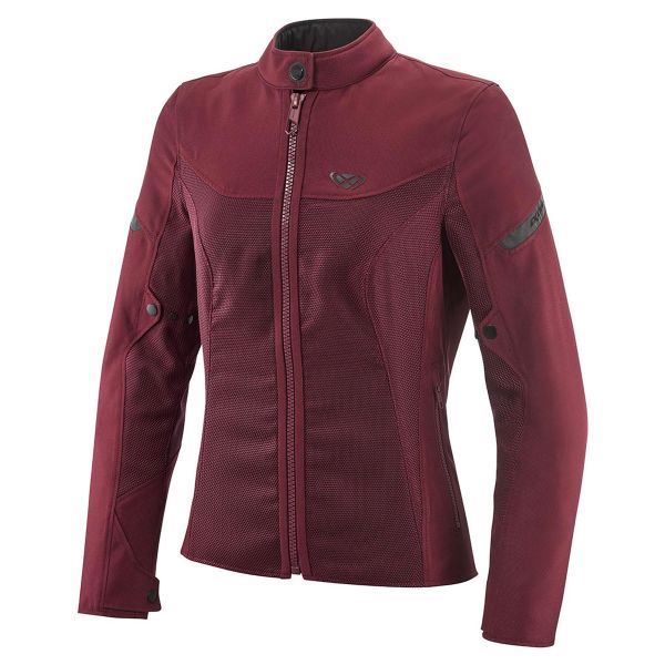 Motorcycle Jackets Ixon Fresh Lady Burgundy Motorcycle Jackets Ixon Fresh Lady Burgundy