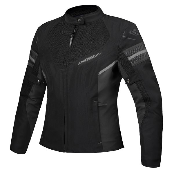 Motorcycle Jackets Ixon Ilana Evo Black Anthracite Silver