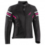 Motorcycle Jackets Ixon Ilana Evo Black Fuchsia