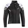 Motorcycle Jackets Ixon Ilana Evo Black White Grey
